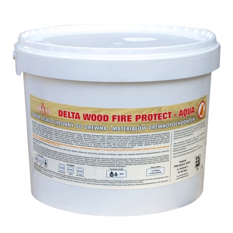 Lakier Delta Wood Fire Protect - Aqua 10L