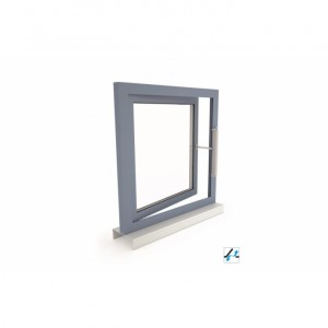 Konsola CDC - otwieranie na zewnątrz, montaż na ościeżnicy