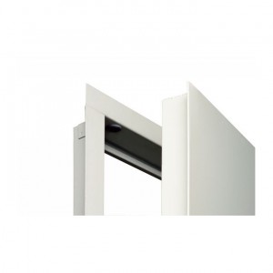 Drzwi EI-30 930x2000 mm z przeszkleniem 400x600 mm DOMOFERM