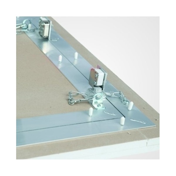 Klapa F5 EI-30 do ścian szybów instalacyjnych z g-ka, wkładka 25mm