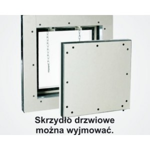 Klapa F5/M EI-120 do ścian masywnych, wkładka 40mm