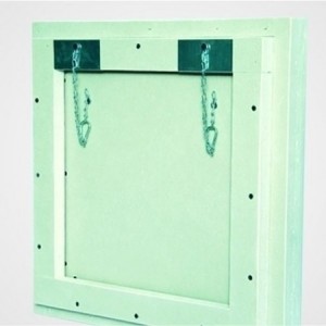 Klapa F5 EI-120 do ścian szybów instalacyjnych z g-ka, wkładka 50mm