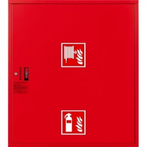 Hydrant zawieszany 33/30m z miejscem na gaśnicę pod zwijadłem