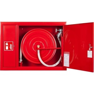 Hydrant zawieszany 33/20m z miejscem na gaśnicę z boku