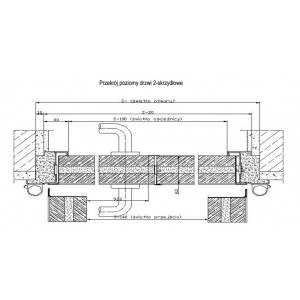 Drzwi EI-30 1800x2000 mm TURIA