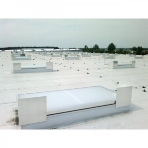 Klapa dymowa "FIRE" 1000x1200mm z napędem 24V
