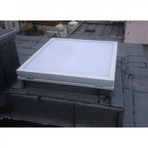 Klapa dymowa "FIRE" 1000x1200mm z napędem 24V