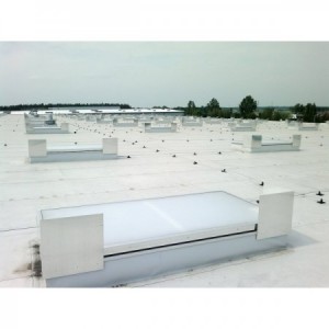 Klapa dymowa "FIRE" 1000x1600mm z napędem 24V
