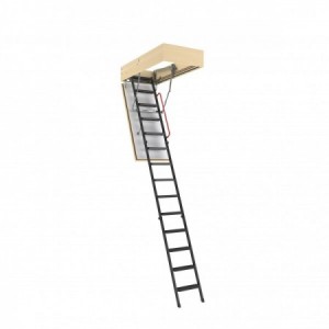 Schody EI-60 860x1440 mm z drabinką metalową do wysokości 360cm