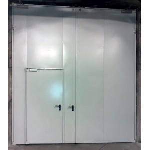 Drzwi wielkogabarytowe przeciwpożarowe zewnętrzne EI-120 EUROMAGNUM